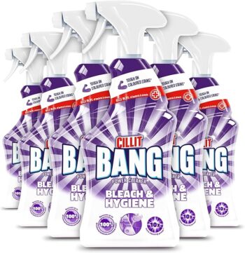 Cillit Bang Power Spray Bleach and Hygiene 750ml Pack of 6