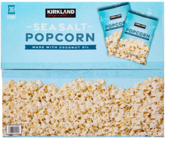 Kirkland Signature Popcorn, Sea Salt, 0.65 oz, 36 ct*3(3 boxes, 108 ct)